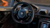 Lamborghini Huracan EVO steering wheel