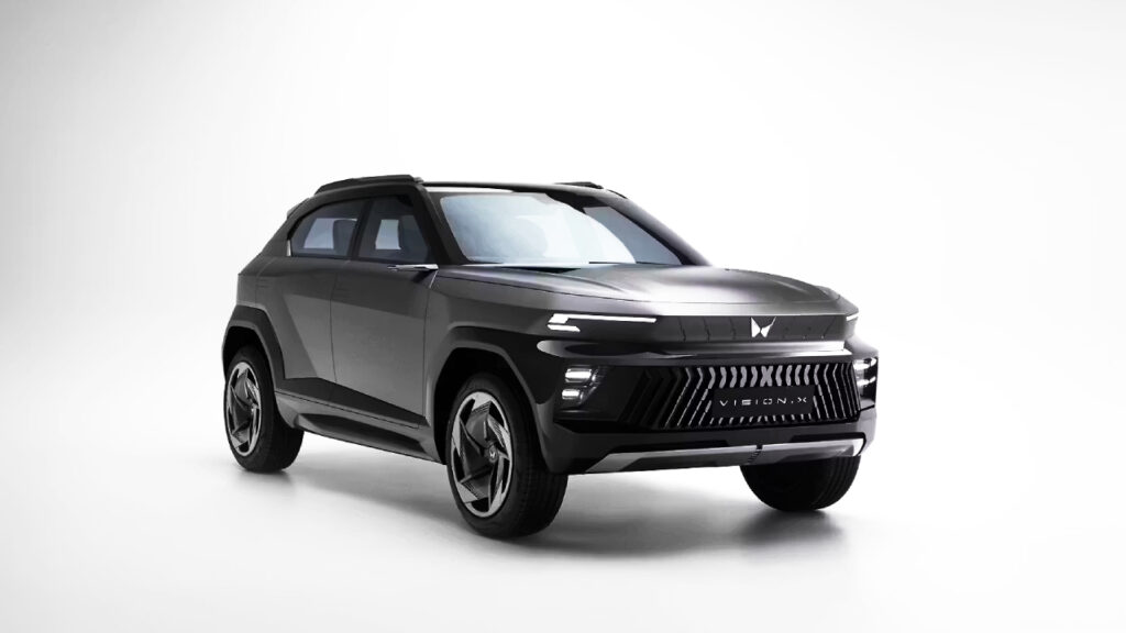 Mahindra Vision X exterior design front view